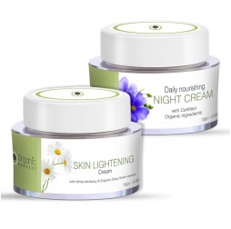 Daily Nourishing Night Cream and Skin Lightening Cream