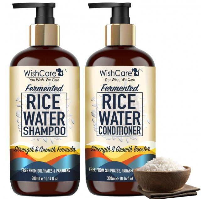 Fermented Rice Water Shampoo and Conditioner Combo