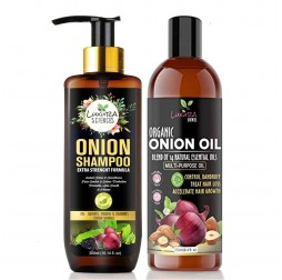 Onion hair oil and shampoo for hair growth