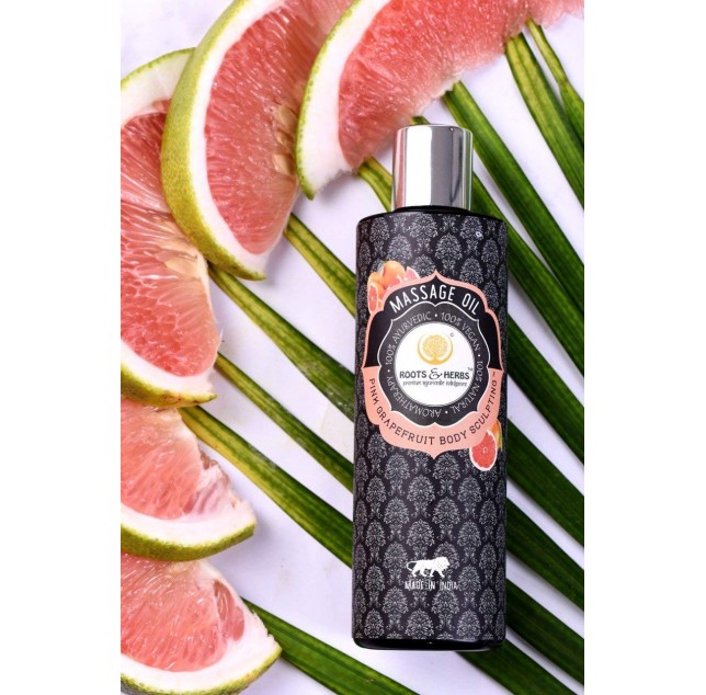 Pink Grapefruit Body Sculpting Massage Oil