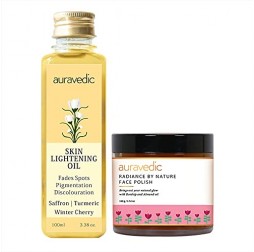 Skin Lightening Oil & Rose Face Polish